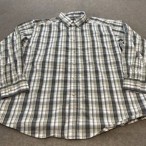 Ariat Pro Series Shirt Mens Size XXL Plaid Button Long Sleeve Western Rodeo Work